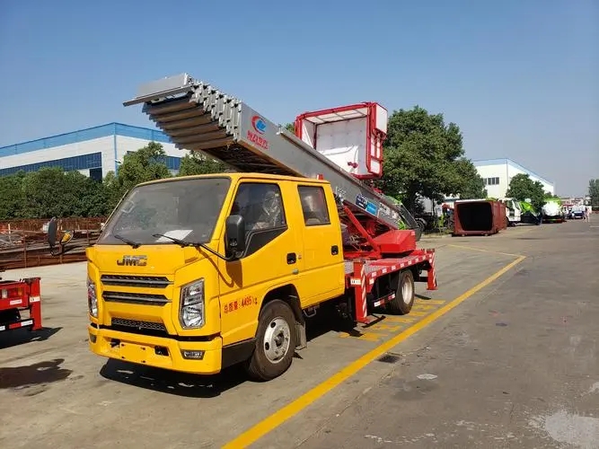 行唐县附近云梯车出租 砂石搬运